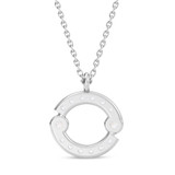 Photo of Sunsign Cancer 1/15 CT. T.W. Lab Grown Diamond Pendant 14K White Gold [CP2043W]