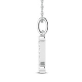 Photo of Aabha "I" 1/10 CT. T.W. Lab Grown Diamond Pendant 10K White Gold [CP1739W]