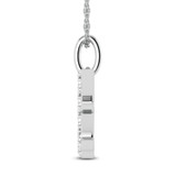 Photo of Aabha "H" 1/10 CT. T.W. Lab Grown Diamond Pendant 10K White Gold [CP1738W]