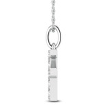 Photo of Aabha "F" 1/10 CT. T.W. Lab Grown Diamond Pendant 10K White Gold [CP1736W]