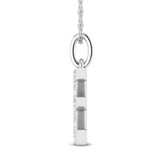 Photo of Aabha "E" 1/10 CT. T.W. Lab Grown Diamond Pendant 14K White Gold [CP1735W]