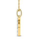 Photo of Aabha "F" 1/10 CT. T.W. Lab Grown Diamond Pendant 14K Yellow Gold [CP1736Y]