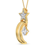 Photo of Itri 1/20 CT. T.W. Lab Grown Diamond Pendant 10K Yellow Gold [CP2048Y]