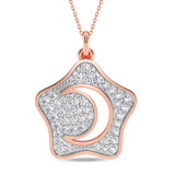 Photo of Felis 1/3 CT. T.W. Lab Grown Diamond Pendant 14K Rose Gold [CP2055R]