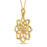 Photo of Castor 0 Carat T.W. Lab Grown Diamond Pendant 10K Yellow Gold [CP2060Y]