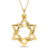 Photo of Dara 0 Carat T.W. Lab Grown Diamond Pendant 10K Yellow Gold [CP2058Y]