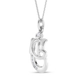 Photo of Deva 1/20 Carat T.W. Lab Grown Diamond Pendant 10K White Gold [CP2051W]