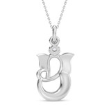 Photo of Deva 1/20 Carat T.W. Lab Grown Diamond Pendant 10K White Gold [CP2051W]