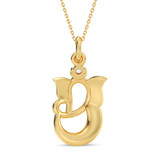 Photo of Deva 1/20 Carat T.W. Lab Grown Diamond Pendant 14K Yellow Gold [CP2051Y]