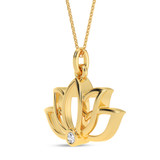 Photo of Kamal 1/25 CT. T.W. Lab Grown Diamond Pendant 14K Yellow Gold [CP2057Y]