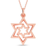 Photo of Alzir 0 CT. T.W. Lab Grown Diamond Pendant 10K Rose Gold [CP2061R]