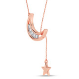 Photo of Izar 1/10 CT. T.W. Lab Grown Diamond Pendant 14K Rose Gold [CP2047R]