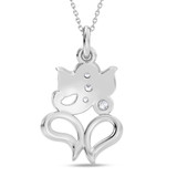 Photo of Bhupati 1/15 CT. T.W. Lab Grown Diamond Pendant 10K White Gold [CP2050W]