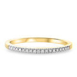 Photo of Calla 1/6 ct tw. Diamond Same Sex Ladies Band Set 10K Yellow Gold [BT551YL]
