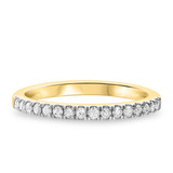Photo of Luna 3/4 ct tw. Diamond Same Sex Ladies Band Set 10K Yellow Gold [BT535YL]