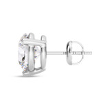 Photo of Ushi 3 Carat T.W. Lab Grown Diamond Solitaire Earring 14K White Gold [SE2063W-C000]