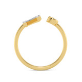Photo of Lisa "K" 1/8 ct tw. Lab Grown Diamond Ring 10K Yellow Gold [FR1948Y]