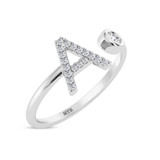 Photo of Lisa "A" 1/8 ct tw. Lab Grown Diamond Ring 10K White Gold [FR1938W]