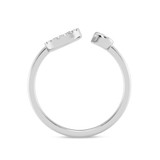 Photo of Lisa "O" 1/8 ct tw. Lab Grown Diamond Ring 14K White Gold [FR1952W]