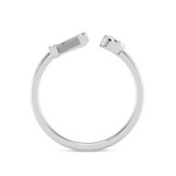 Photo of Lisa "K" 1/8 ct tw. Lab Grown Diamond Ring 10K White Gold [FR1948W]