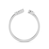 Photo of Lisa "R" 1/8 ct tw. Lab Grown Diamond Ring 10K White Gold [FR1955W]