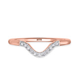Photo of Holly 1/10 ct tw. Diamond Ladies Band 14K Rose Gold [BT2071RL]