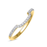 Photo of Evanthe 1/6 ct tw. Diamond Ladies Band 14K Yellow Gold [BT2072YL]