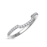 Photo of Evanthe 1 7/8 Carat T.W. Ruby and Diamond Matching Bridal Ring Set 10K White Gold [BT2072WL]