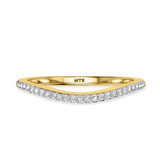 Photo of Erica 1/3 ct tw. Diamond Same Sex Ladies Band Set 14K Yellow Gold [BT2070YL]