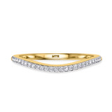 Photo of Erica 1/6 ct tw. Diamond Ladies Band 14K Yellow Gold [BT2070YL]