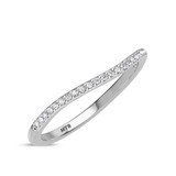 Photo of Erica 1/3 CT. T.W. Ruby and Diamond Matching Wedding Band Set 10K White Gold [BT2070WL]