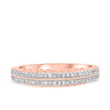 Photo of Hope 1/2 ct tw. Diamond Wedding Band Set 10K Rose Gold [BT218RL]