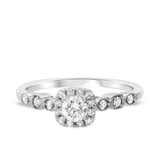 Photo of Britt 1/2 ct tw. Round Solitaire Engagement Ring 14K White Gold [BT908WE-C000]