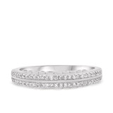 Photo of Hope 1/2 ct tw. Diamond His and Hers Matching Wedding Band Set 10K White Gold [BT218WL]