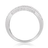 Photo of Hope 1/2 ct tw. Diamond Wedding Band Set 10K White Gold [BT218WM]
