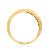 Photo of Jesse 1/7 ct tw. Diamond Same Sex Mens Band Set 10K Yellow Gold [BT252YM]