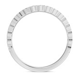 Photo of Hailee 2/3 ct tw. Lab Grown Diamond Same Sex Ladies Band Set 14K White Solid Gold [BT1424WL]