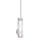 Photo of Valentines Pendant 2022 1/2 CT. T.W. Pendant 14K White Gold [CP256W]