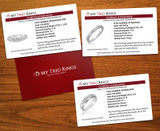 Embrace 1 1/2 ct tw. Round Solitaire Trio Set 14K White Gold