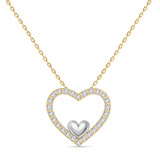 Photo of Valentines Pendant 2022 1/2 CT. T.W. Pendant 10K Yellow Gold [CP256Y]