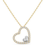Photo of Valentines Pendant 2022 1/2 Carat T.W. Pendant 14K Yellow Gold [CP256Y]