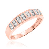 Photo of Amorous 1/3 ct tw. Mens Band 10K Rose Gold [BT509RM]