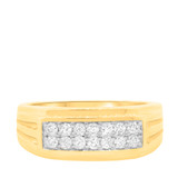 Photo of Finley 1/2 ct tw. Mens Band 14K Yellow Gold [BT622YM]