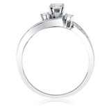 Photo of Serenity 1/2 ct tw. Princess Solitaire Engagement Ring 14K White Gold [BT566WE-C000]