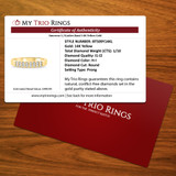 Amorous 1/10 ct tw. Ladies Band 14K Yellow Gold