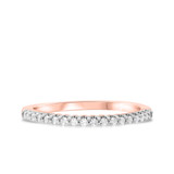 Photo of Toria 1/5 ct tw. Diamond Ladies Band 14K Rose Gold [BT691RL]