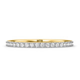 Photo of Keanu 1 1/2 ct tw. Diamond Round Solitaire Trio Set 10K Yellow Gold [BT373YL]