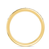 Photo of Keanu 1 1/2 ct tw. Diamond Round Solitaire Trio Set 10K Yellow Gold [BT373YM]