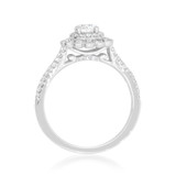 Photo of Toria 1 1/3 ct tw. Diamond Round Solitaire Trio Set 14K White Gold [BT691WE-R045]