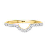 Photo of Soban 3/4 ct tw. Diamond Wedding Band Set 14K Yellow Gold [BT362YL]